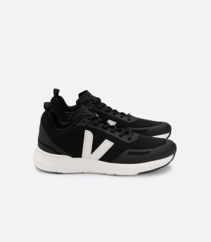 Men's Veja Impala Cream Running Shoes Black White | UKO5018QX