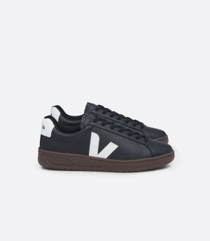 Men's Veja Urca Cwl Low-Top Sneakers Black White | KMQ6093OW