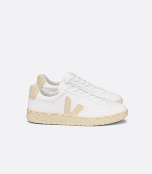 Men's Veja Urca Cwl Low-Top Sneakers White Beige | WBQ7844DX