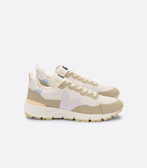 Women's Veja Dekkan Alveomesh Parme Running Shoes White Beige | PII1892SI