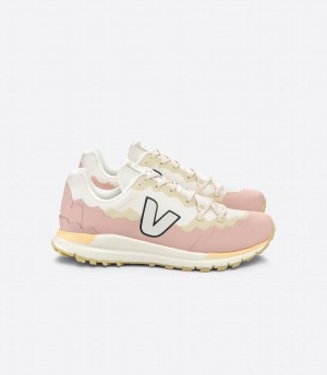 Women's Veja Fitz Roy Trek-shell Running Shoes White Pink | SJI5649PN