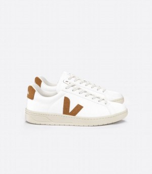 Women's Veja Urca Cwl Low-Top Sneakers White Brown | NNA7715CF