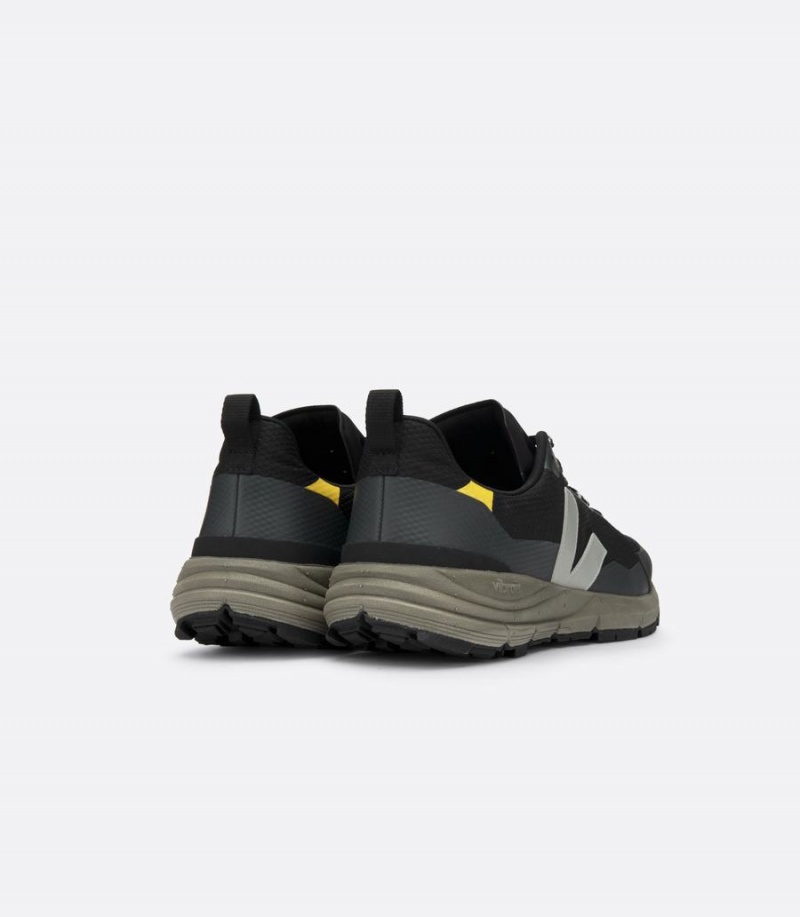 Men's Veja Dekkan Alveomesh Tonic Running Shoes Black Grey | NKT1458NY