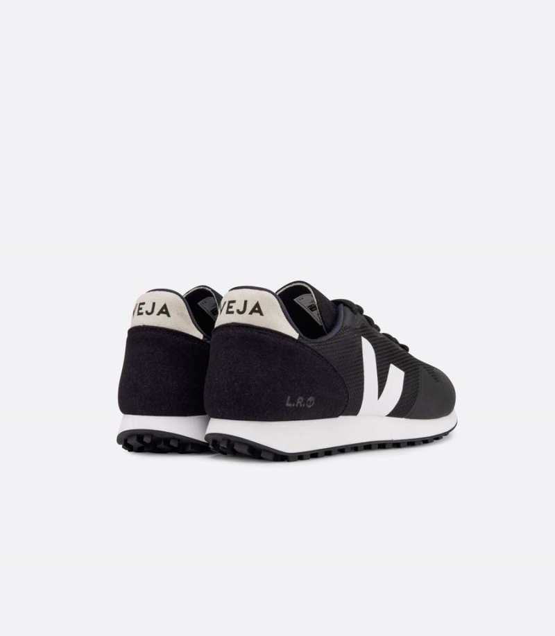 Men's Veja Sdu B-mesh Running Shoes Black White | CFX8663ZS