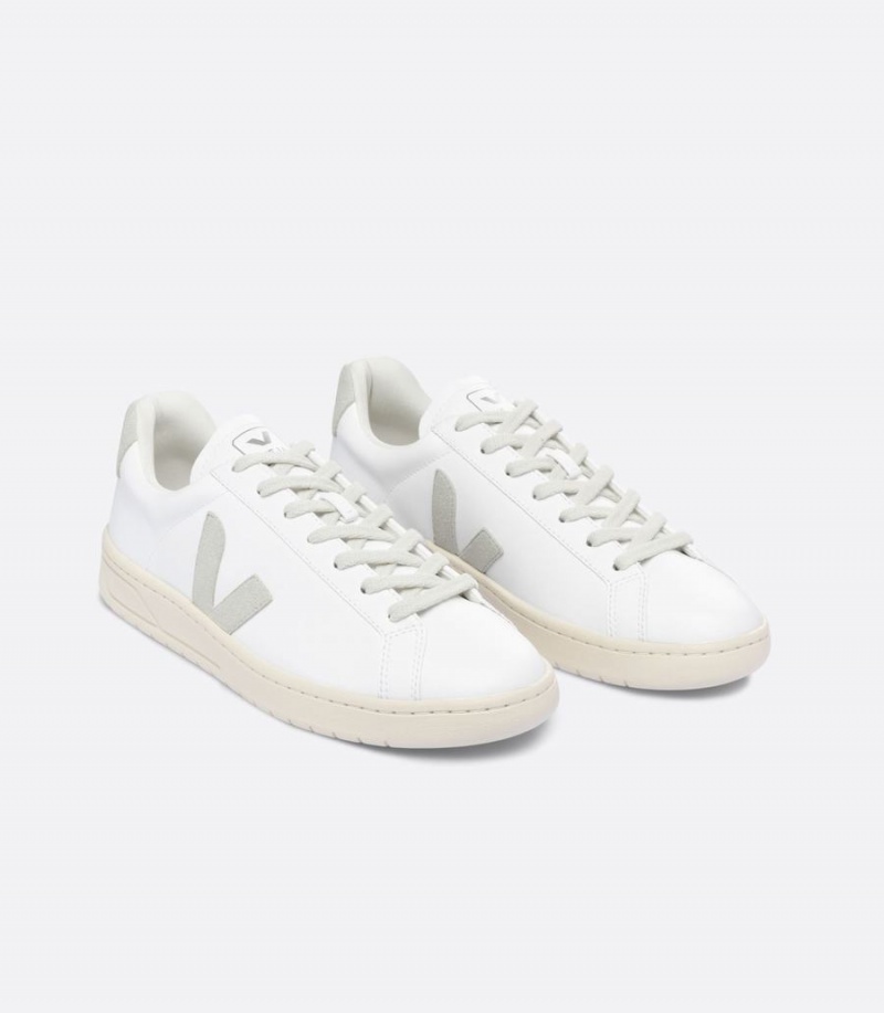 Men's Veja Urca Cwl Low-Top Sneakers White Beige | YBP5463ZK