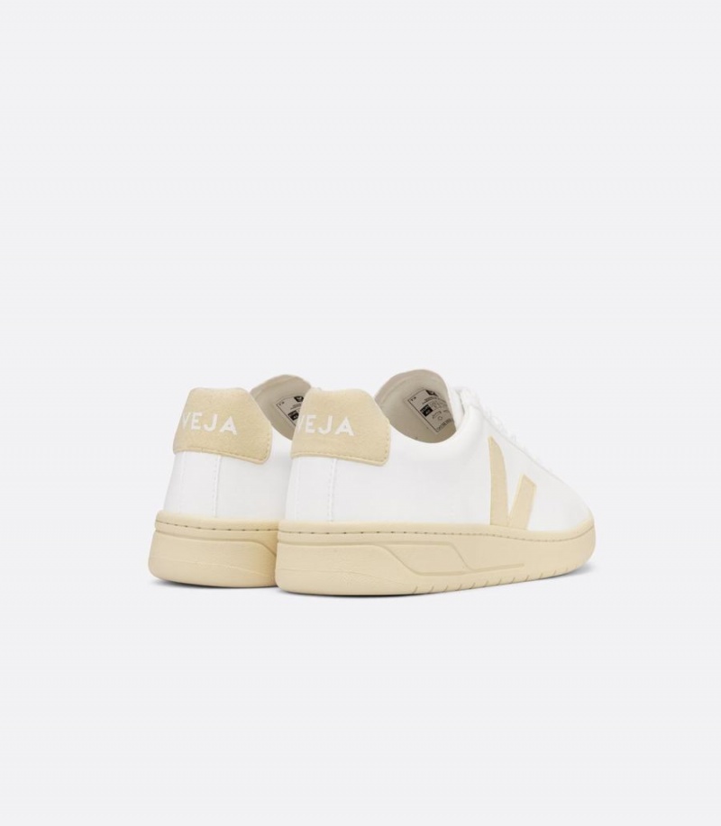 Men's Veja Urca Cwl Low-Top Sneakers White Beige | WBQ7844DX