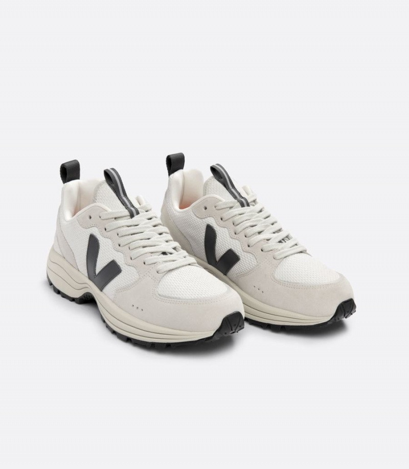 Men's Veja Venturi Hexamesh Running Shoes White Black | KOO3386KA