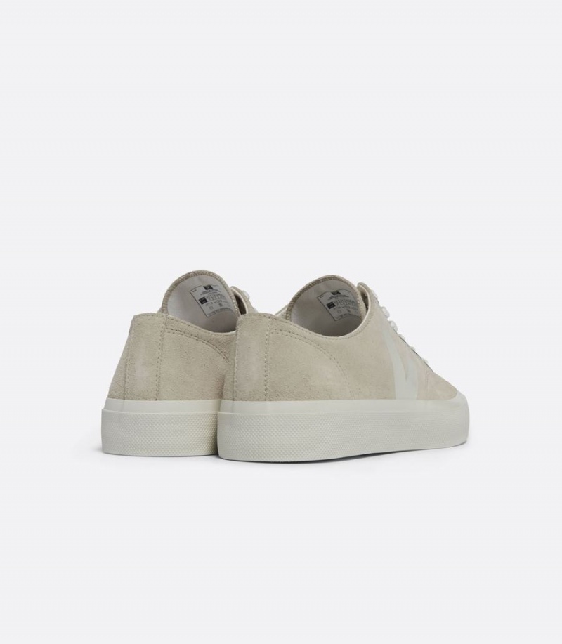 Men's Veja Wata II Low Suede Low-Top Sneakers Beige | ZIJ6158BE