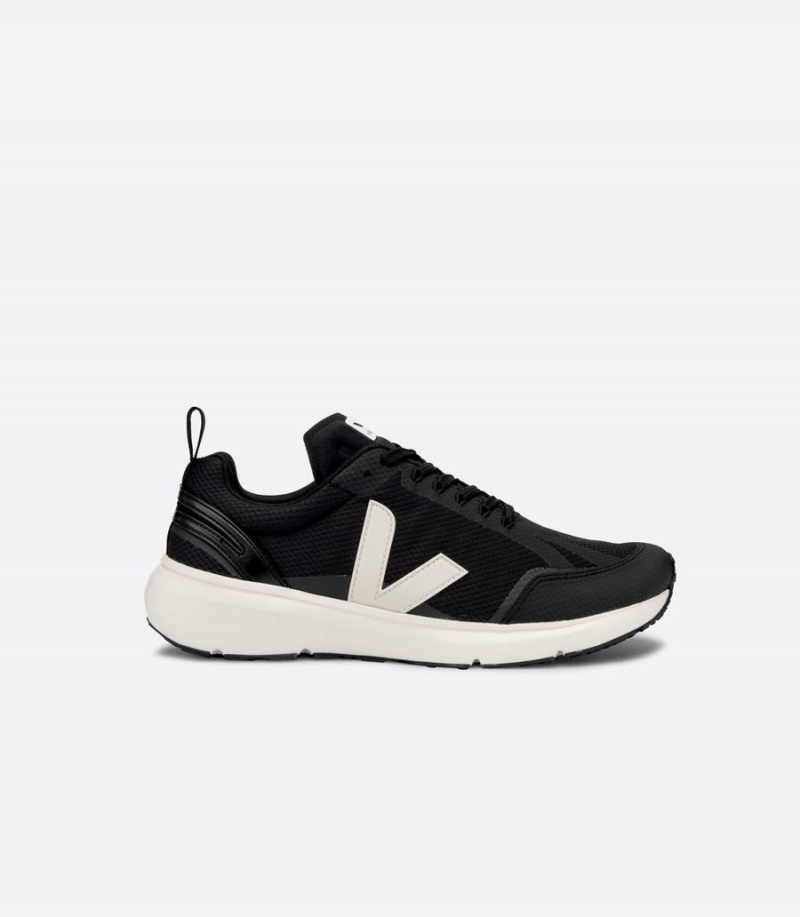 Women's Veja Condor 2 Alveomesh Running Shoes Black White | SZT8914VR