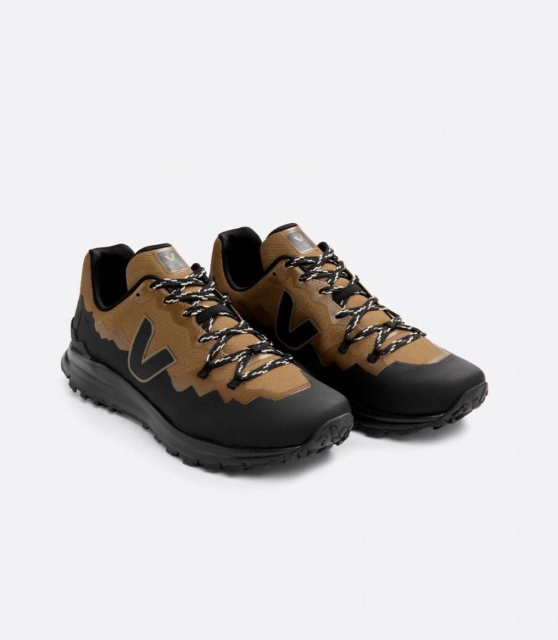 Women's Veja Fitz Roy Trek-shell Terra Running Shoes Brown Black | WCI8985CU