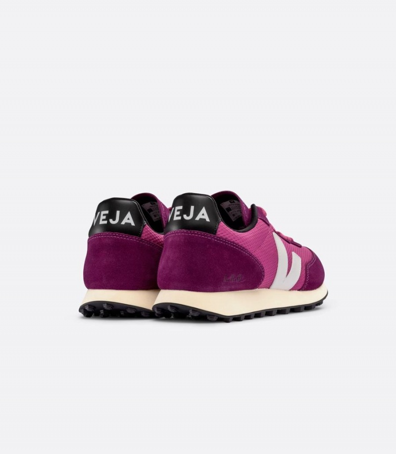 Women's Veja Rio Branco Alveomesh Lotus Running Shoes Purple White | MLT7092GH