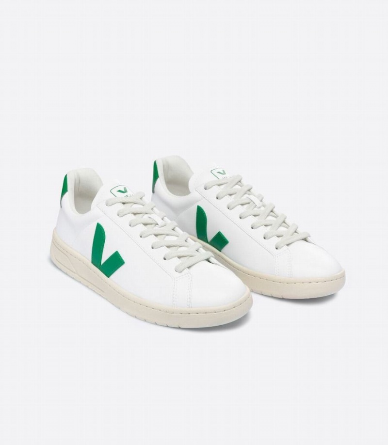 Women's Veja Urca Cwl Low-Top Sneakers White Green | WCY4985GI