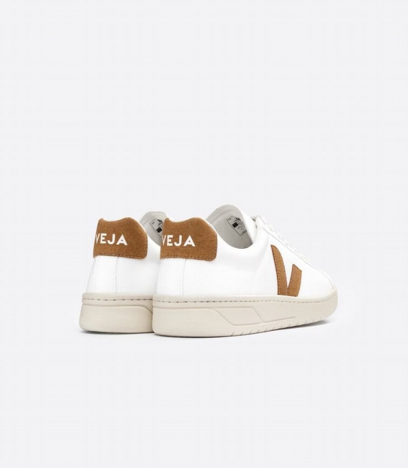 Women's Veja Urca Cwl Low-Top Sneakers White Brown | NNA7715CF