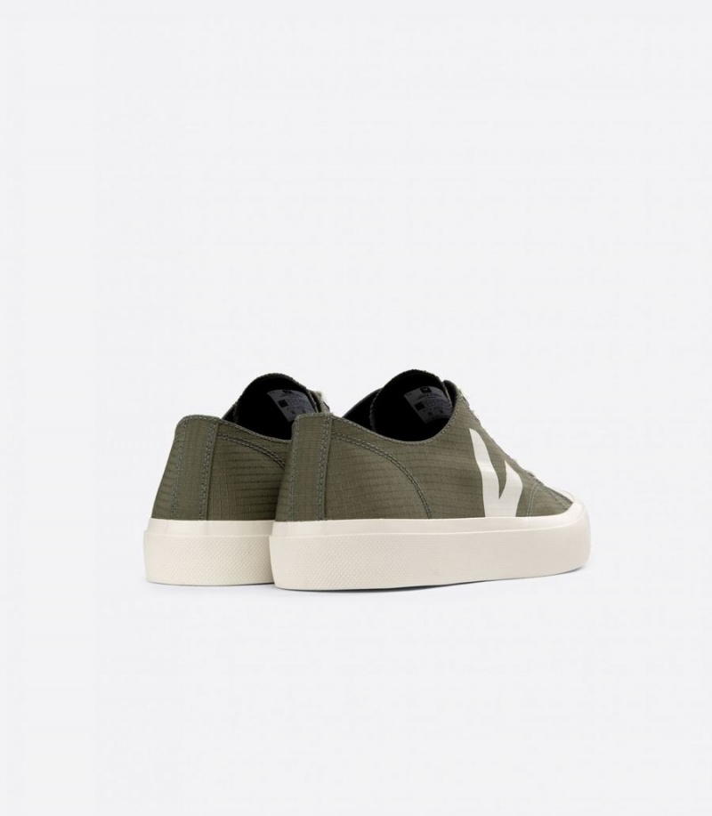 Women's Veja Wata II Low Ripstop Low-Top Sneakers Dark Green | WQB9693EW